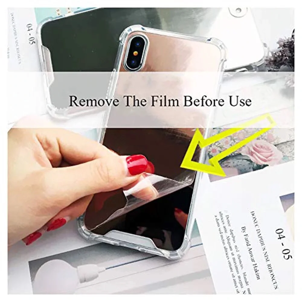 Phone X/XS Case Mirror Plated Silicone NEW